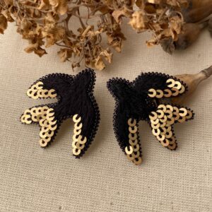 Aros Golondrinas negros