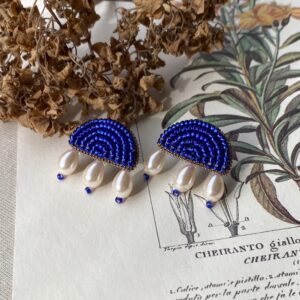 Aros Salma azul